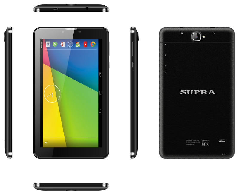 Supra M729G MT8312 1.7 GHz/512Mb/4Gb/Wi-Fi/3G/Bluetooth/GPS/7.0/1024x600/Android