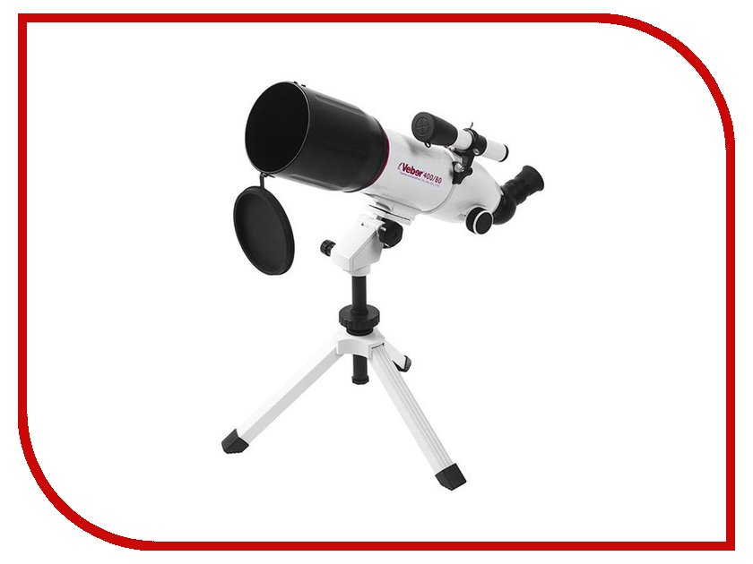 Телескопы и аксессуары 400/80 Аз Телескоп Veber 400/80 Az White