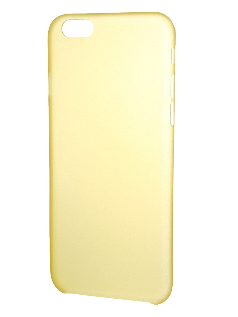  Аксессуар Чехол-накладка Clever Ultralight Cover для APPLE iPhone 6 Yellow