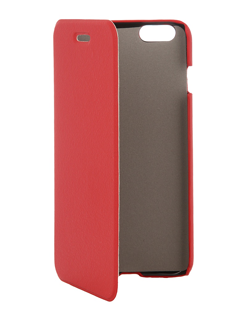  Аксессуар Чехол Clever Case ShellCase for iPhone 6 Plus PU Red