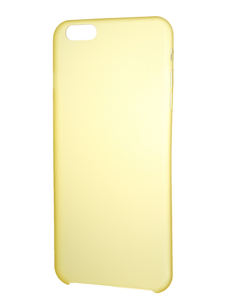  Аксессуар Чехол-накладка Clever Ultralight Cover for iPhone 6 Plus Yellow