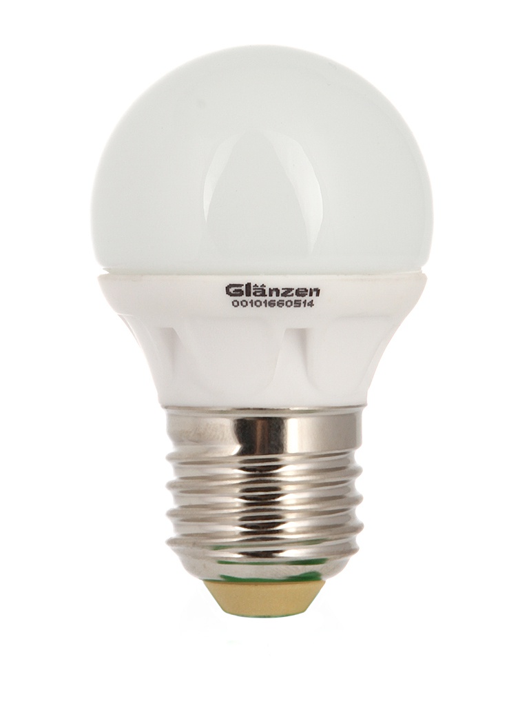 GLANZEN - Лампочка GLANZEN LED P45 E27 5W 2700K 220V LEW-0039-27