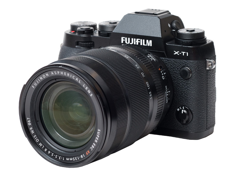 FujiFilm Фотоаппарат FujiFilm X-T1 Kit 18-135 mm f/3.5-5.6 R LM OIS WR Black