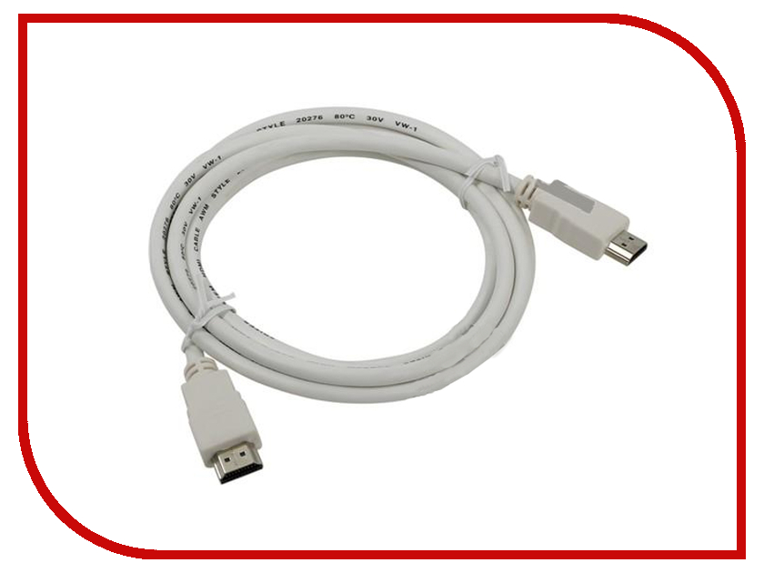  5bites HDMI 19M V1.4B 3D 3m APC-005-030WH White