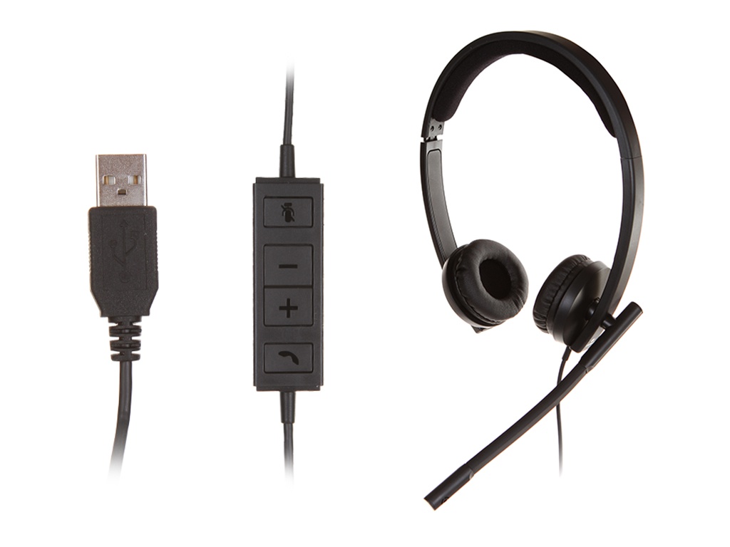 Logitech Гарнитура Logitech USB Headset Stereo H570e 981-000575