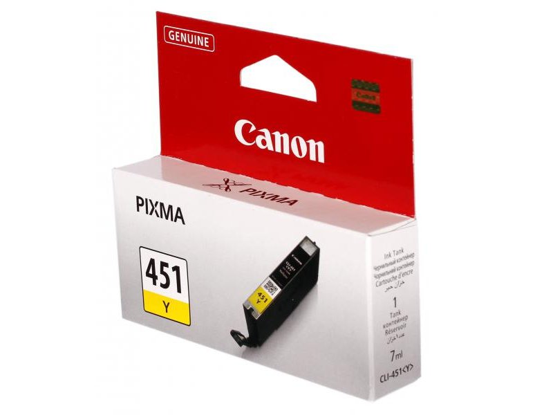 Canon Картридж Canon CLI-451Y Yellow 6526b001