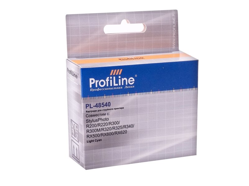  Картридж ProfiLine PL-48540 / T-0485 for Epson R200/R220/R300/R300M/R320/R325/R340/RX500/RX600/RX620 Light Cyan