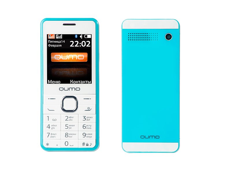 QUMO Electronics Qumo Push 242 Dual Blue