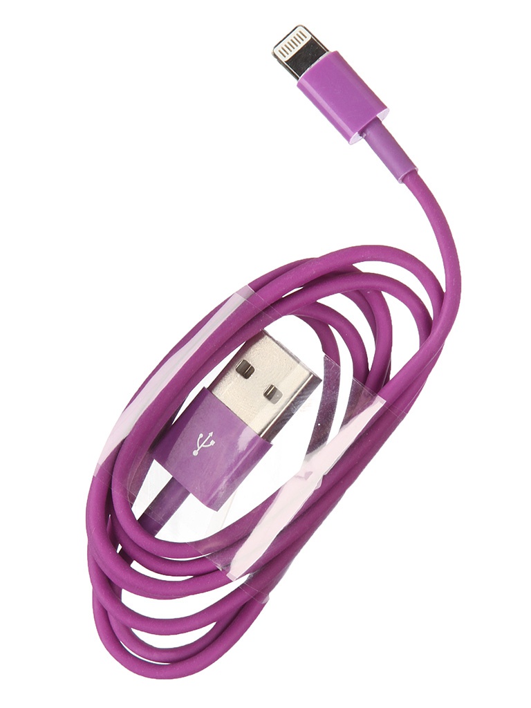  Oxion USB 2.0 - Lightning 1m for iPhone 5/5S/5C OX-DCC003PL Purple<br>