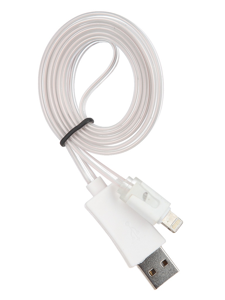  Аксессуар Oxion USB 2.0 - Lightning 1m for iPhone 5/5S/5C OX-DCC022WH White