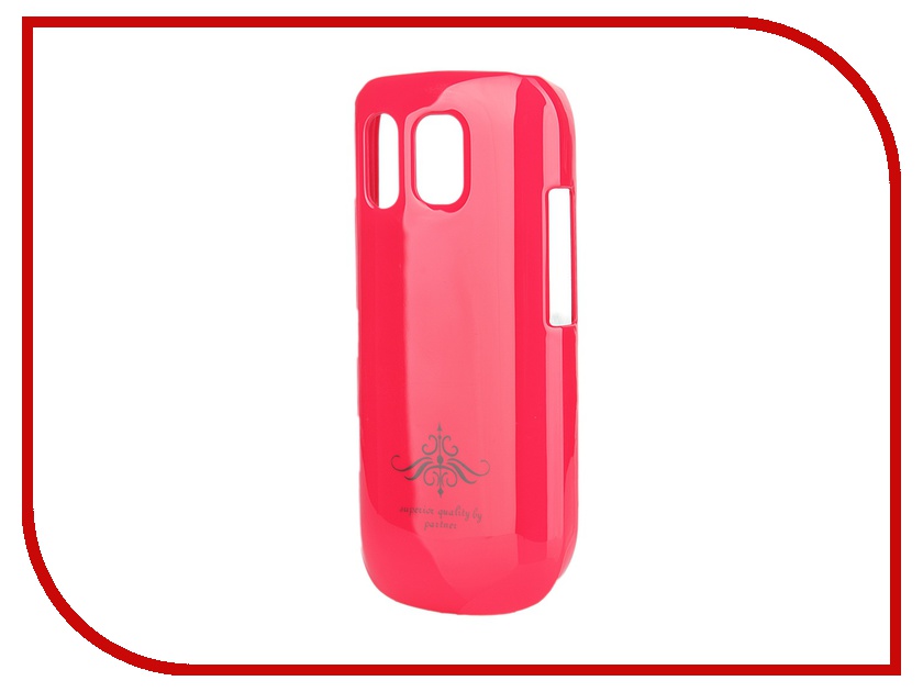 фото Аксессуар Чехол-накладка Nokia Asha 202 Partner Glossy Pink ПР028203