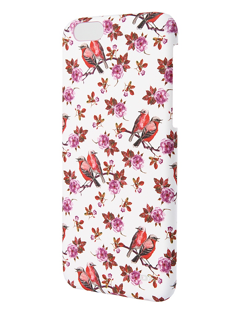  Аксессуар Чехол OXO Floral Cover Case Bird для APPLE iPhone 6 4.7-inch Pink XCOIP64FBIPK6