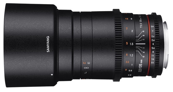 Samyang Объектив Samyang Nikon 135 mm T2.2 ED UMC VDSLR