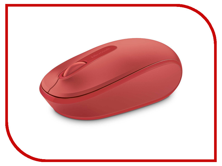 Мышь Microsoft Wireless Mobile Mouse 1850 Red USB U7Z-00034