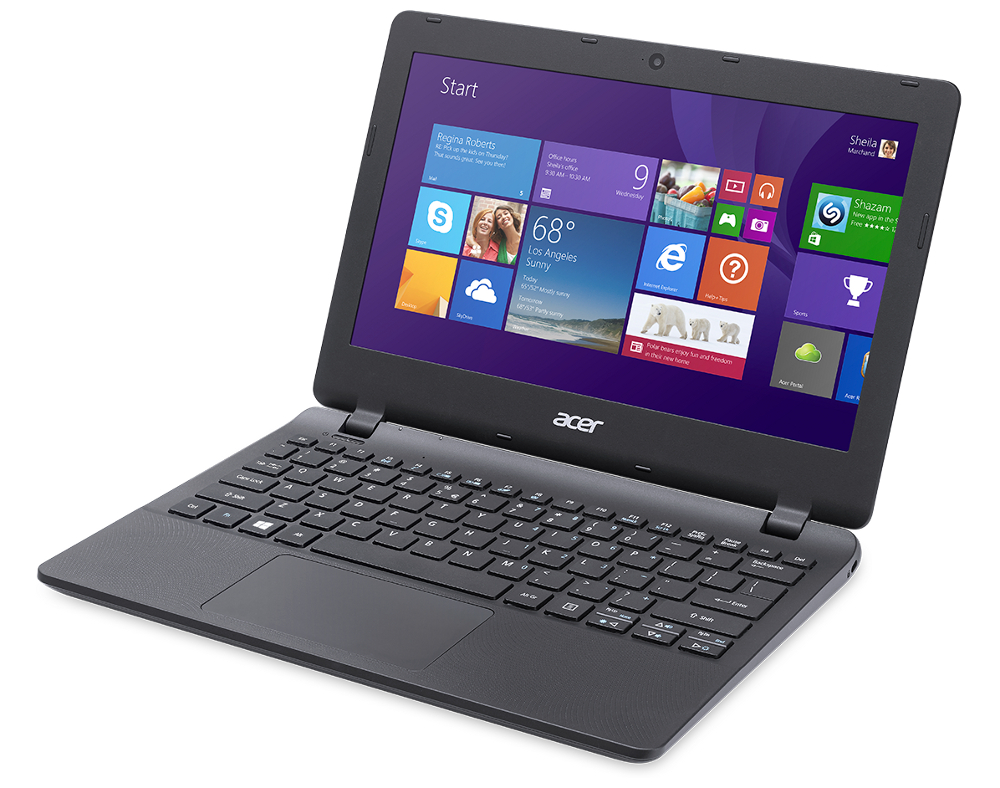 Acer Ноутбук Acer Aspire ES1-111M-C1EY NX.MRSER.003 Intel Celeron N2840 2.16 GHz/2048Mb/32Gb SSD/No ODD/Intel GMA HD/Wi-Fi/Bluetooth/Cam/11.6/1366x768/Windows 8.1