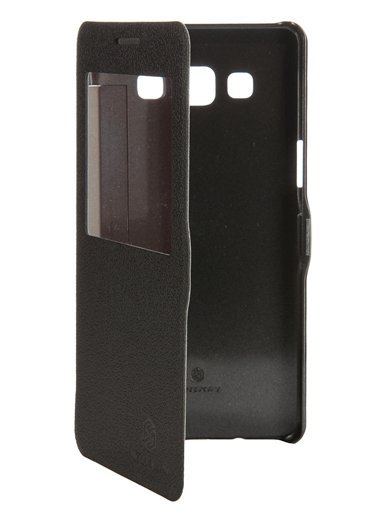  Аксессуар Чехол Samsung Galaxy A5 / A5000 Nillkin Fresh Series Leather Case Black T-N-SGA5-001 / SGA5-SPLC-black