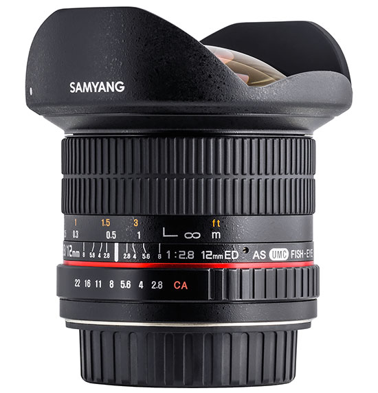 Samyang Объектив Samyang Samsung NX MF 12 mm f/2.8 Fisheye