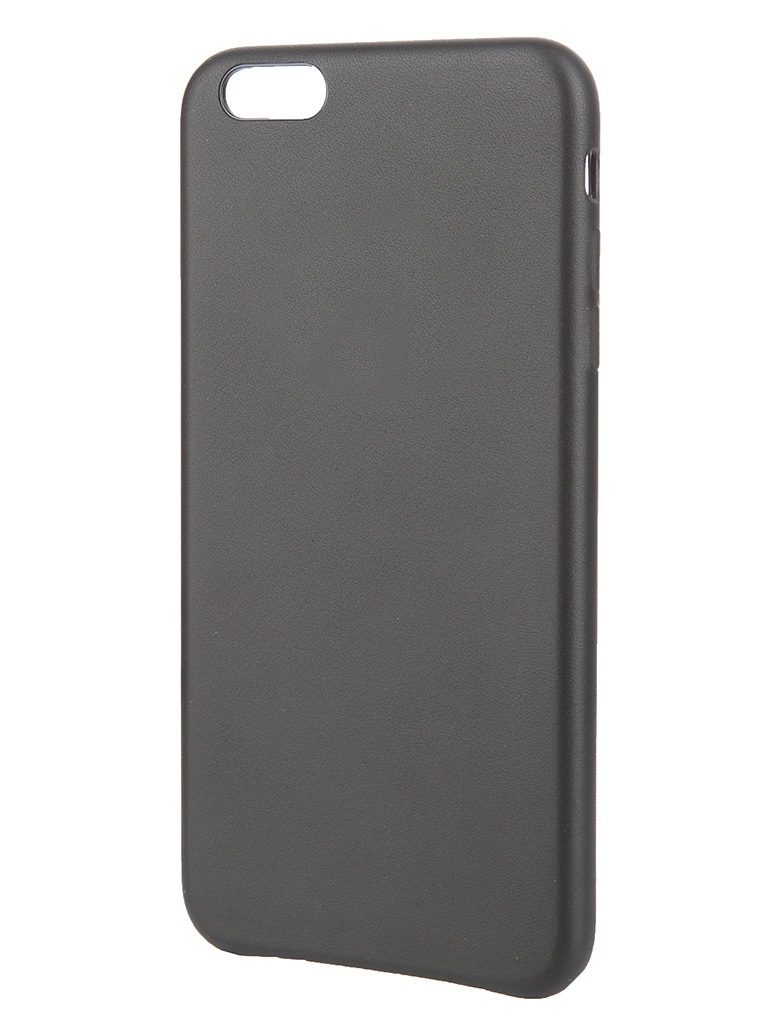 Apple Аксессуар Чехол APPLE Leather Case for iPhone 6 Plus Black MGQX2