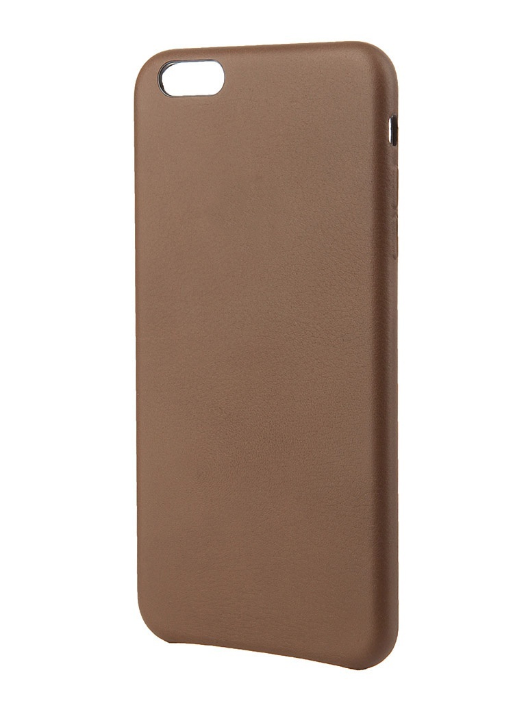 Apple Аксессуар Чехол APPLE Leather Case for iPhone 6 Plus Olive Brown MGQR2