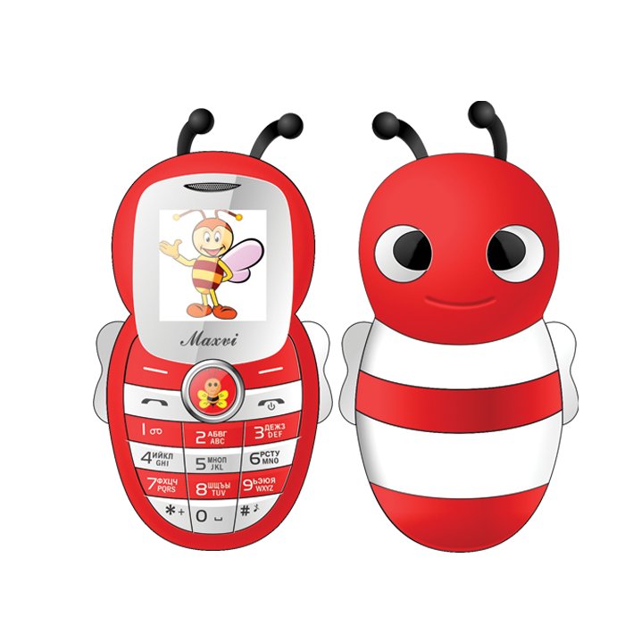 Сотовый телефон Maxvi J8 Red