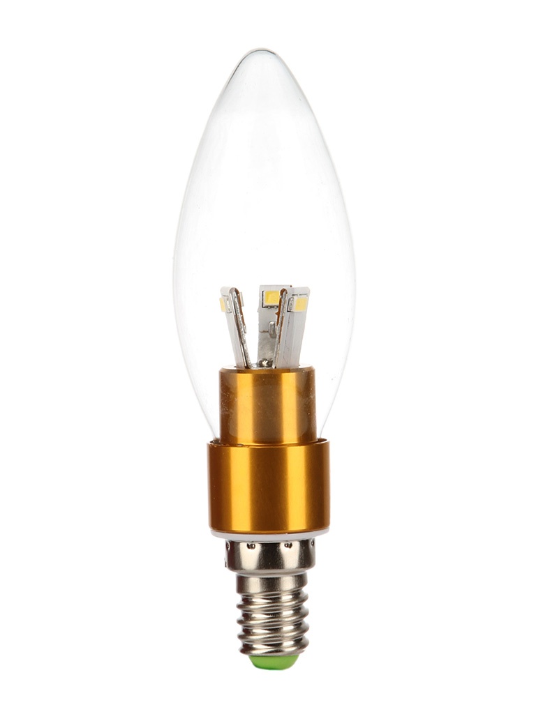  Лампочка Jazzway PLED-C37 3w 250 Lm E14 Clear Gold (4000K)