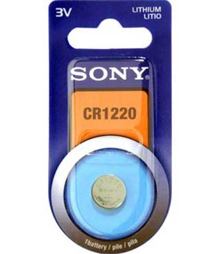 Sony Батарейка Sony CR1220 BL5 (1 штука)