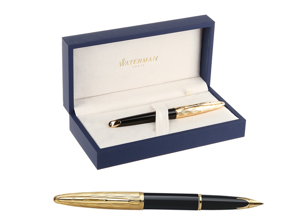  Waterman Carene Essential Black and Gold GT S0909750