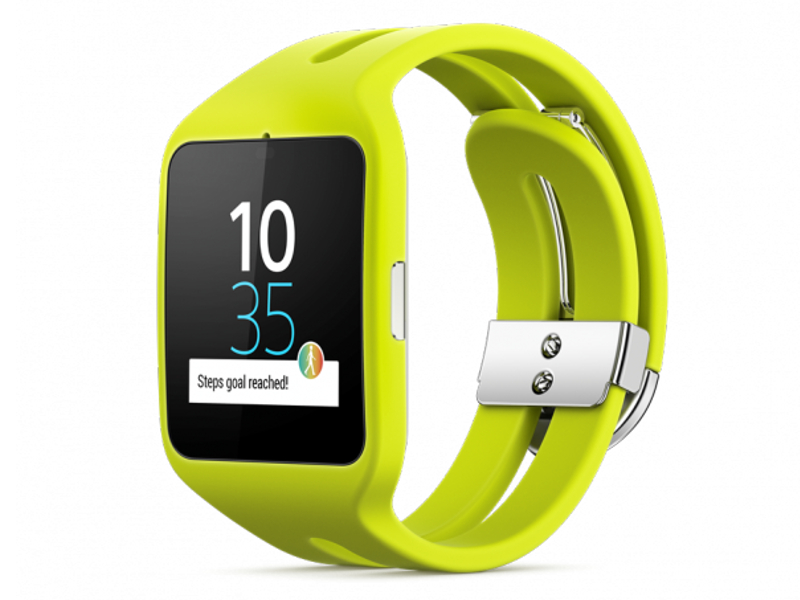 Sony Умные часы Sony SmartWatch 3 SWR50 Silicone Strap Lime