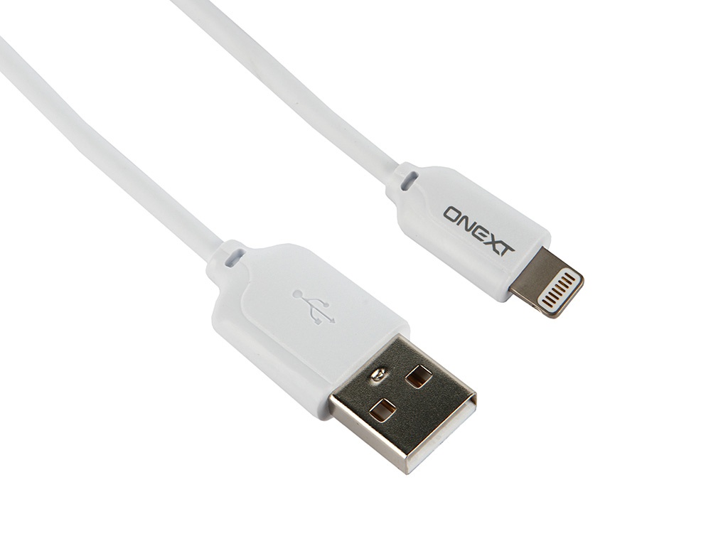 Onext Аксессуар Onext USB to Lightning MFI 1m White 60244