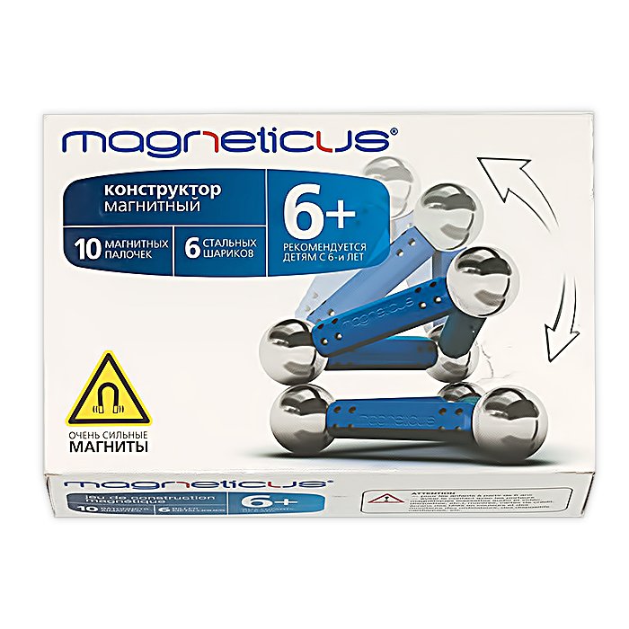 Magneticus - Конструктор Magneticus МК-0016 Blue