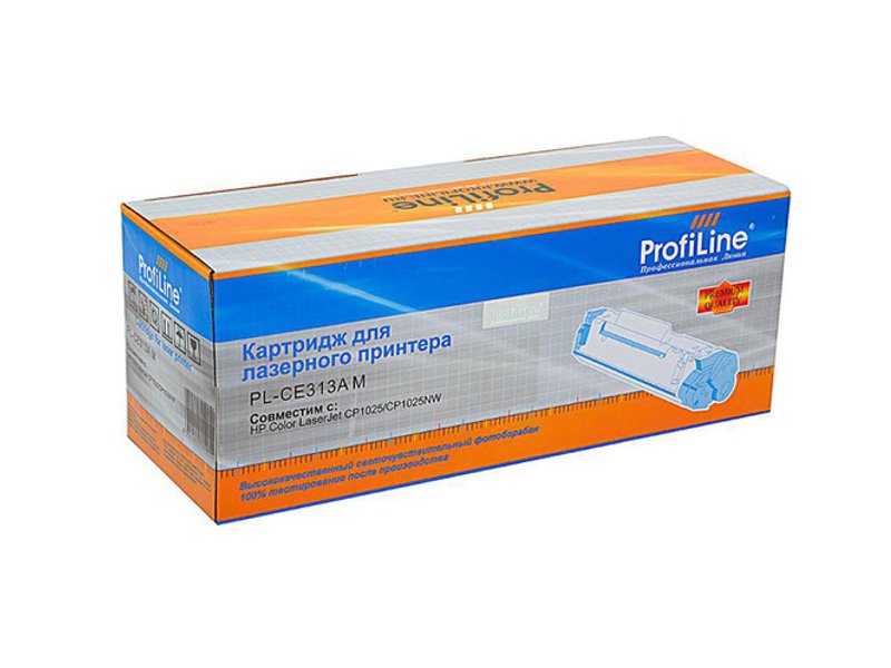  Картридж ProfiLine PL-CE313A/729 for HP CP1025/CP1025NW/M175a/M175nw/M275/Canon 7010/7010C/LBP7018C Magenta