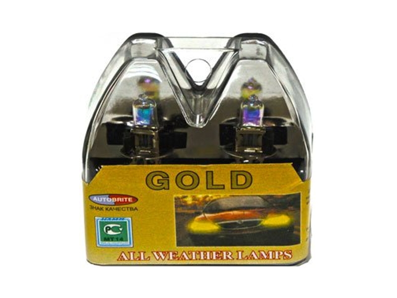 Autobrite - Лампа Autobrite GOLD H4 100/90W ABH412V100G (2 штуки)