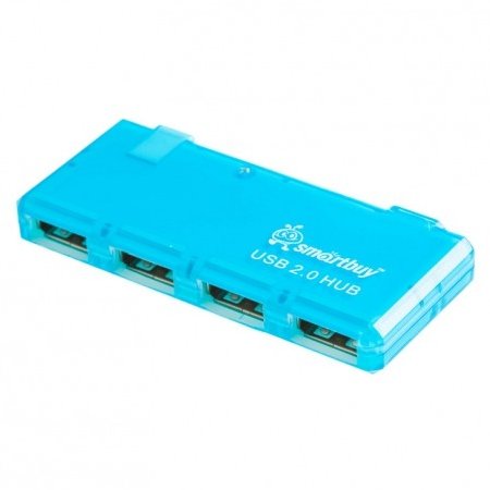 Smartbuy Хаб USB SmartBuy SBHA-6110-B USB 4 ports Blue