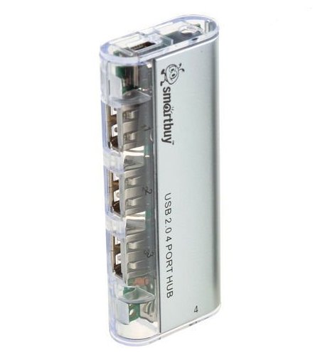 Smartbuy Хаб USB SmartBuy SBHA-6806-W USB 4 ports White