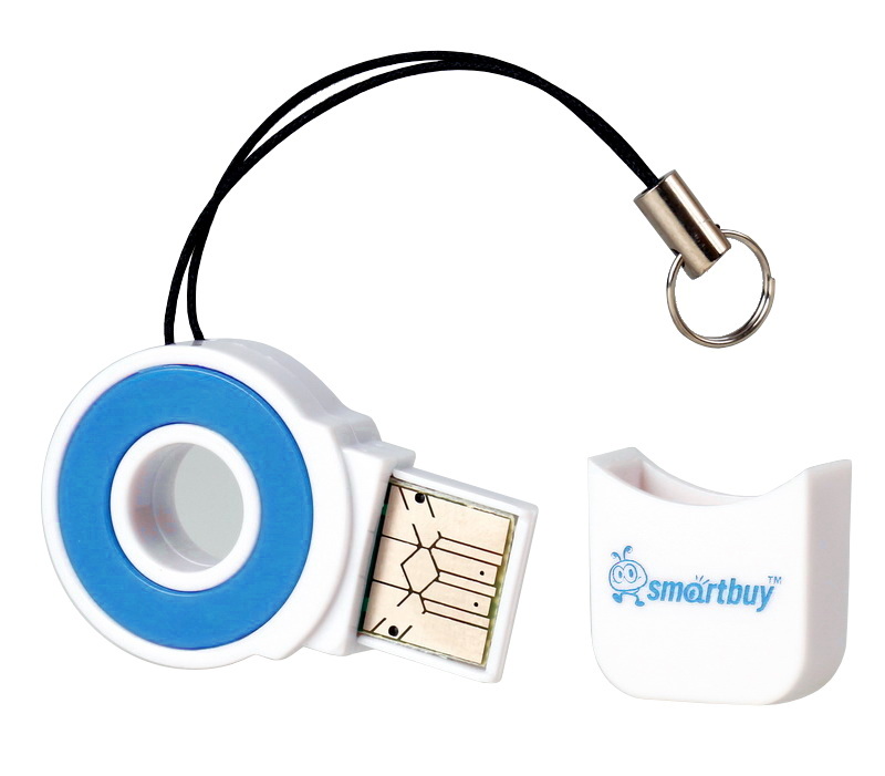 Smartbuy Карт-ридер SmartBuy SBR-708-B Blue