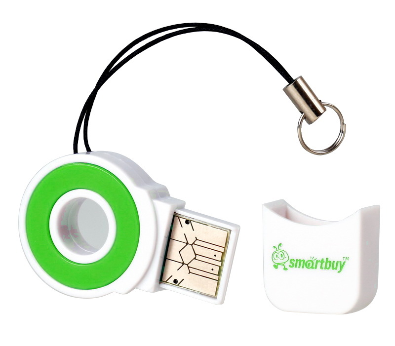 Smartbuy Карт-ридер SmartBuy SBR-708-G Green