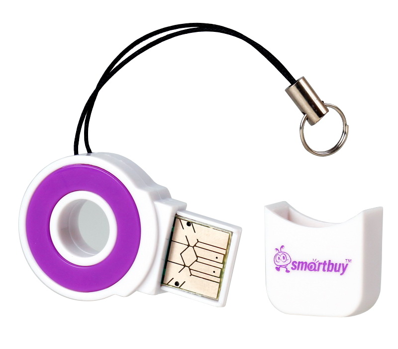 Smartbuy Карт-ридер SmartBuy SBR-708-F Purple