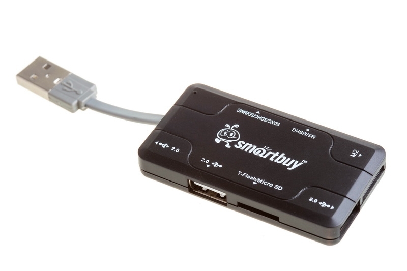 Smartbuy Хаб USB SmartBuy Combo SBRH-750-K Black
