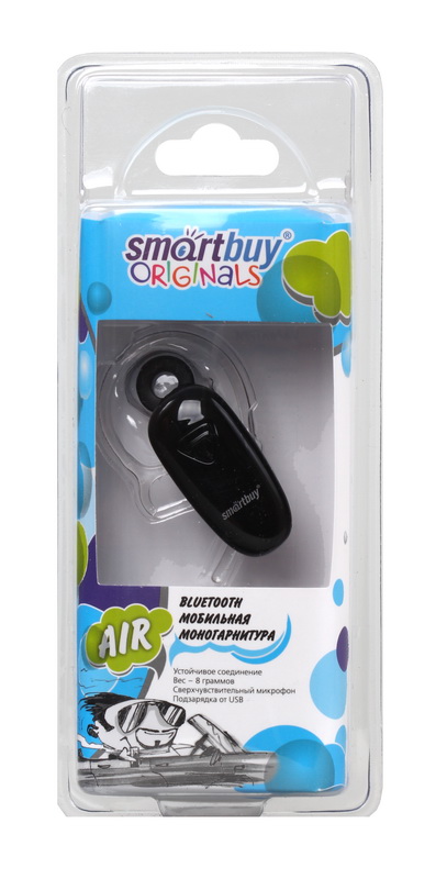 Smartbuy Гарнитура SmartBuy AIR SBH-8700 Black