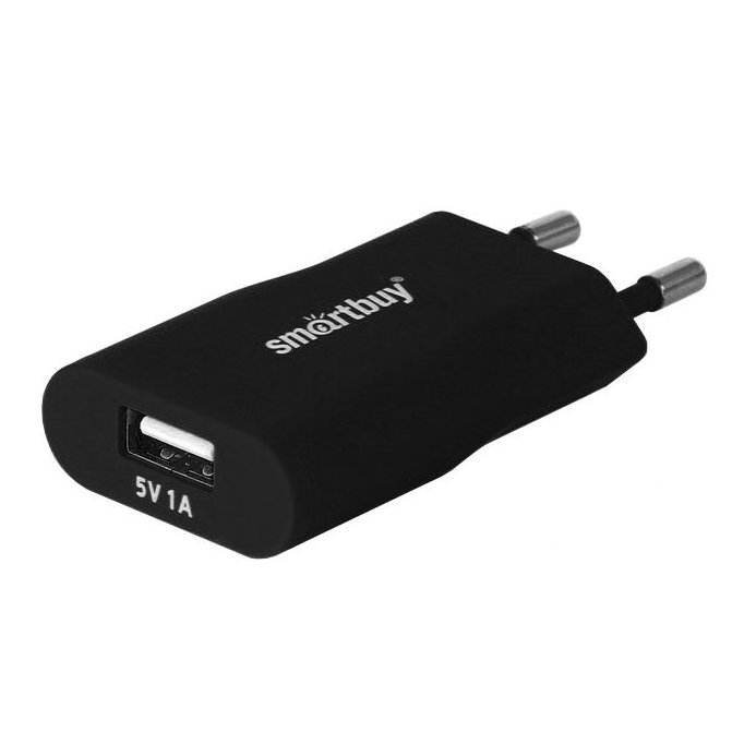 Smartbuy Зарядное устройство SmartBuy Satellite USB 1А SBP-2400 Black