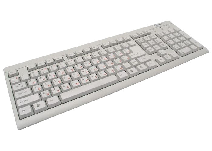 Gembird Клавиатура Gembird KB-8300U-R White