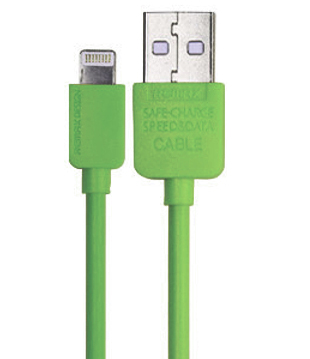  Аксессуар Metal USB for iPhone 5/6 50010 Green