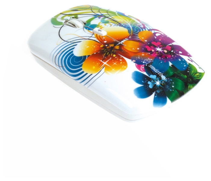 Smartbuy Мышь беспроводная SmartBuy 327AG Flowers Full-Color Print SBM-327AG-FL-FC USB