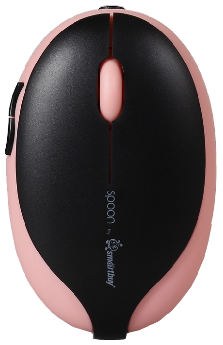 Smartbuy Мышь беспроводная SmartBuy 520AG Spoon Black-Pink SBM-520AG-KI USB