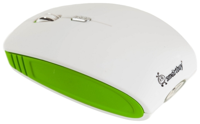 Smartbuy Мышь беспроводная SmartBuy 336CAG White-Green SBM-336CAG-WN USB