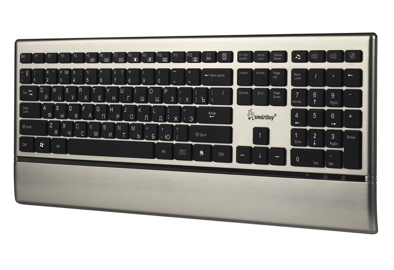 Smartbuy Клавиатура SmartBuy SBK-216US-G Metallic USB