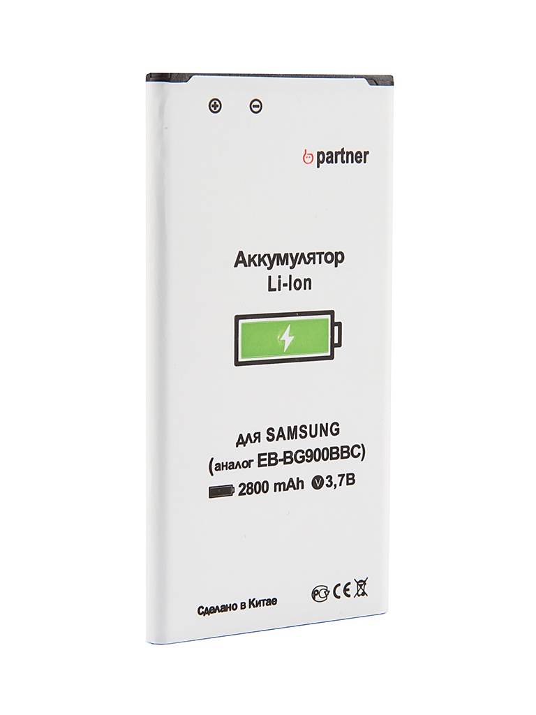 Partner Аксессуар Аккумулятор Samsung Galaxy S5 Partner 2800 mAh EB-BG900BBC