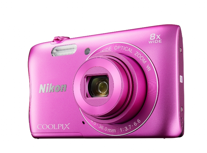 Nikon Фотоаппарат Nikon Coolpix S3700 Pink