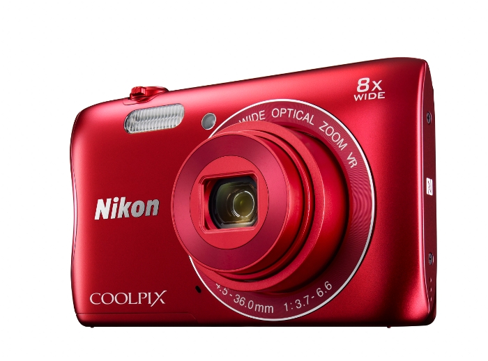 Nikon Фотоаппарат Nikon Coolpix S3700 Red