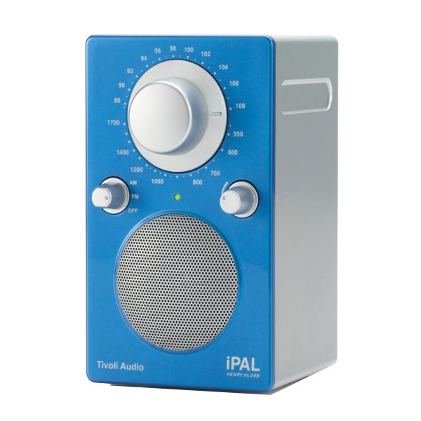Tivoli Audio Радиоприемник Tivoli Audio iPAL High Glossy Blue-Silver